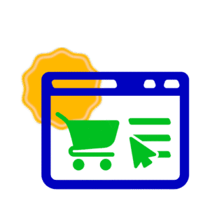 Take your business global - we take care of tech online store logo